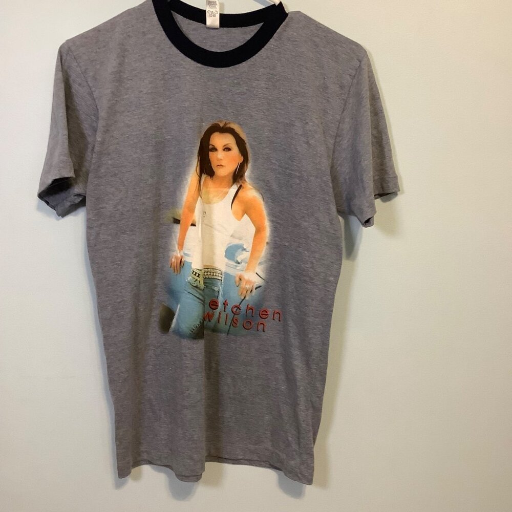 Vtg 2005 Gretchen Wilson Tour T-Shirt Medium Made in USA Standard American Y2K